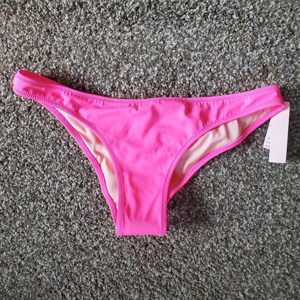 NWT Victoria's Secret Hot Pink Bikini - Size Medium